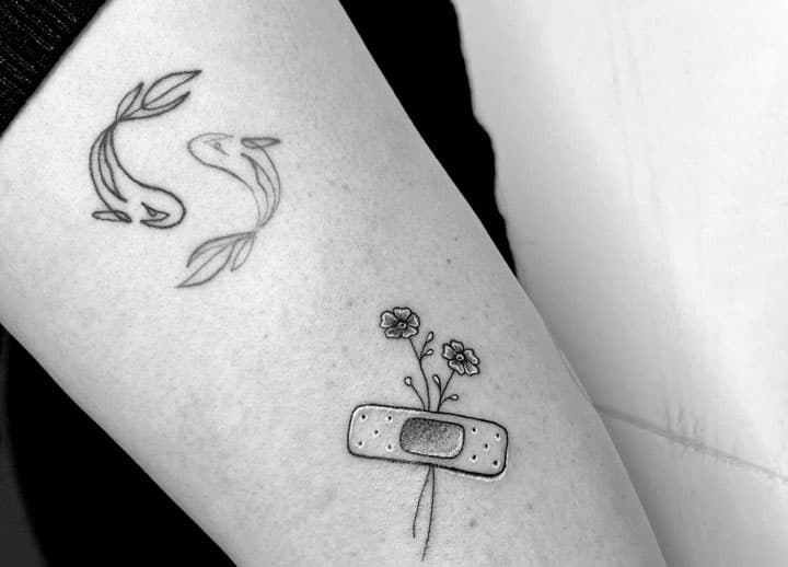 Tatuaje realizado en el estudio Icetattoo de Pontevedra
