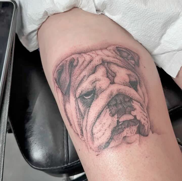 Tatuaje realizado en el estudio Icetattoo de Pontevedra